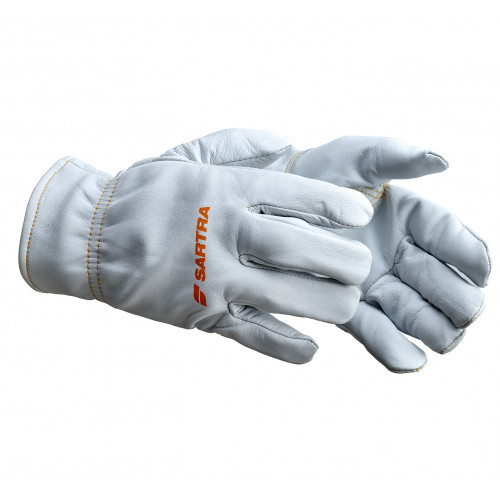 Sartra® Quality Leather Work Glove- Lined- Medium (8)